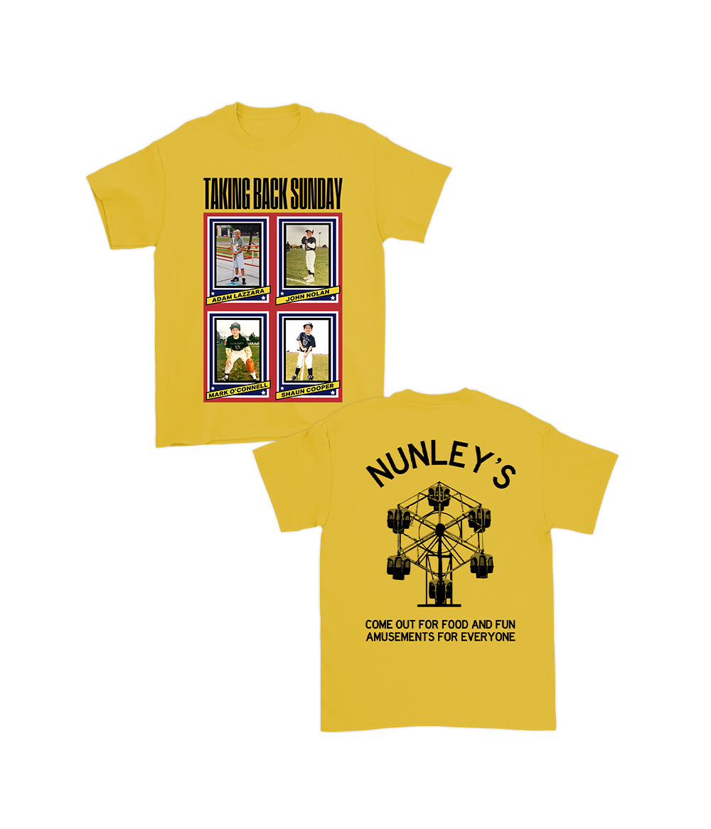 Taking Back Sunday Baseball Youth Shirt