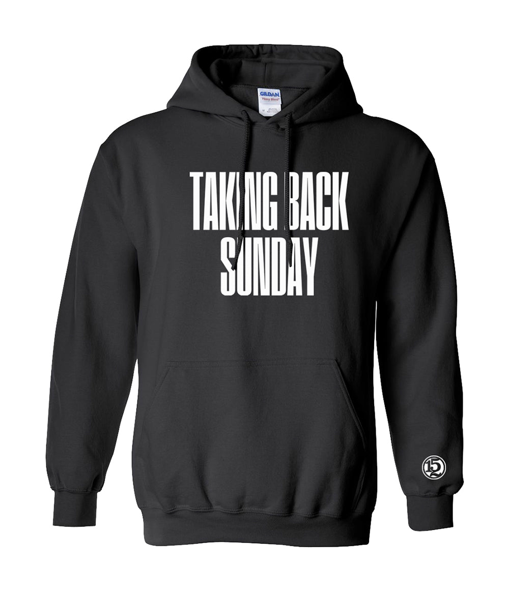 Taking Back Sunday Text Logo Hooded Sweatshirt