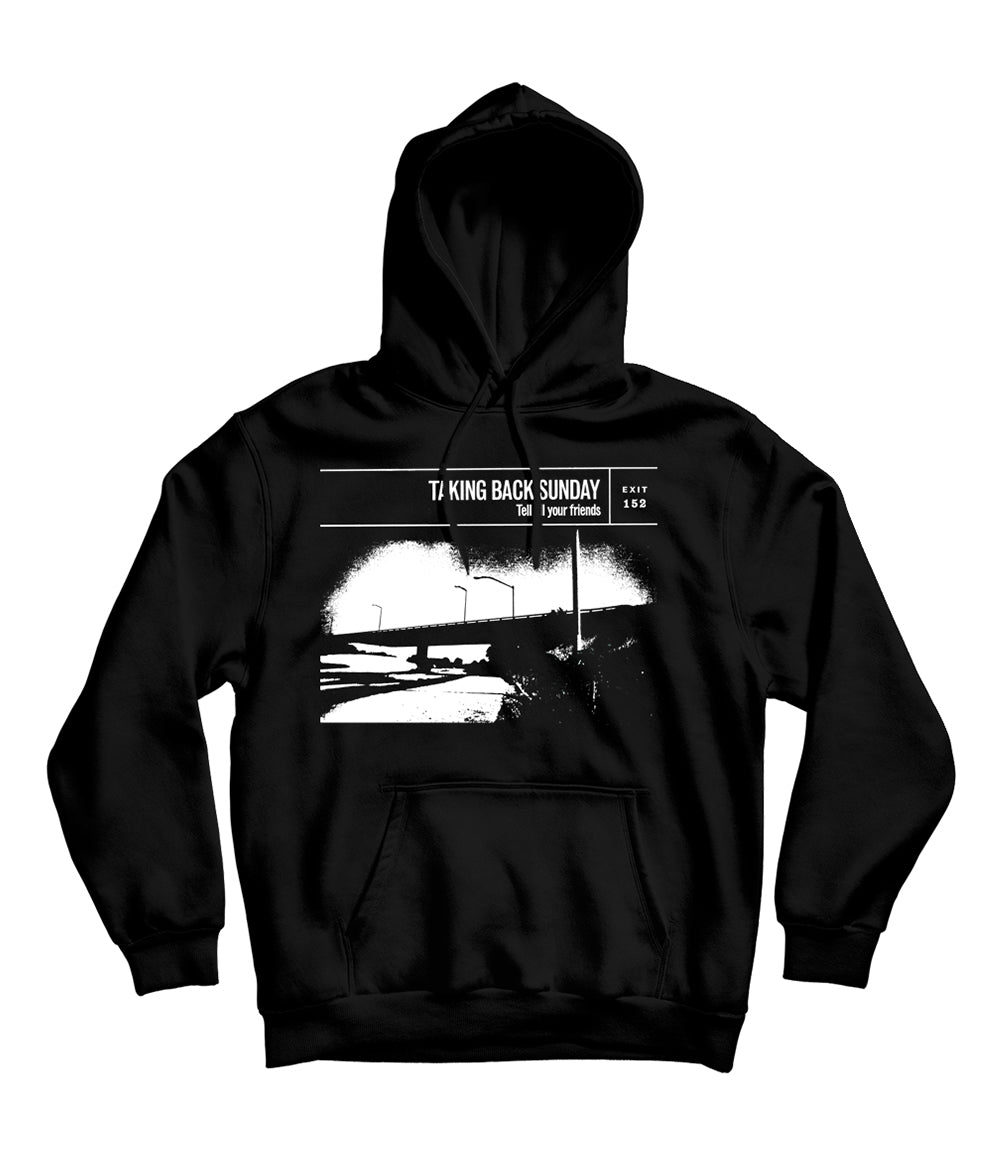Taking Back Sunday Tell All Your Friends Cover Hooded Sweatshirt