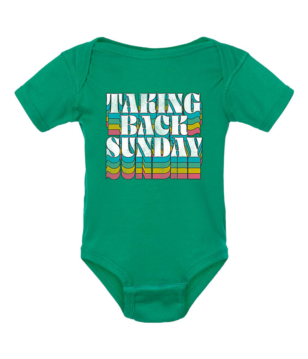 Taking Back Sunday Color Drop One Piece