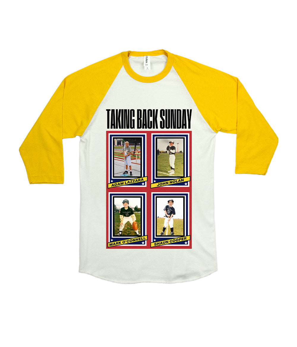 Taking Back Sunday Baseball Raglan Shirt