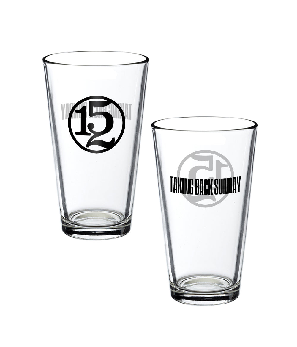 Taking Back Sunday 152 Pint Glass *PREORDER SHIPS 10/27