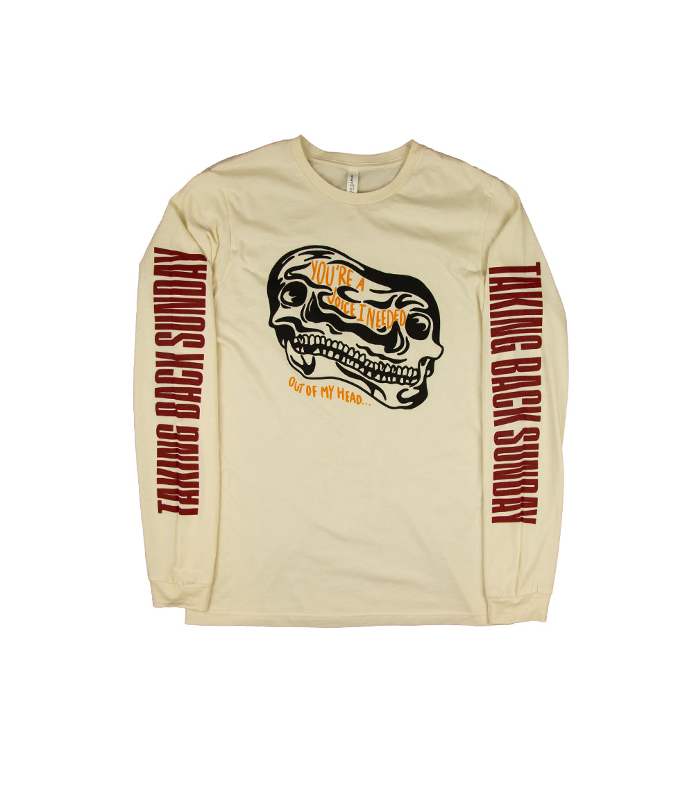 Taking Back Sunday Skull Long Sleeve Shirt