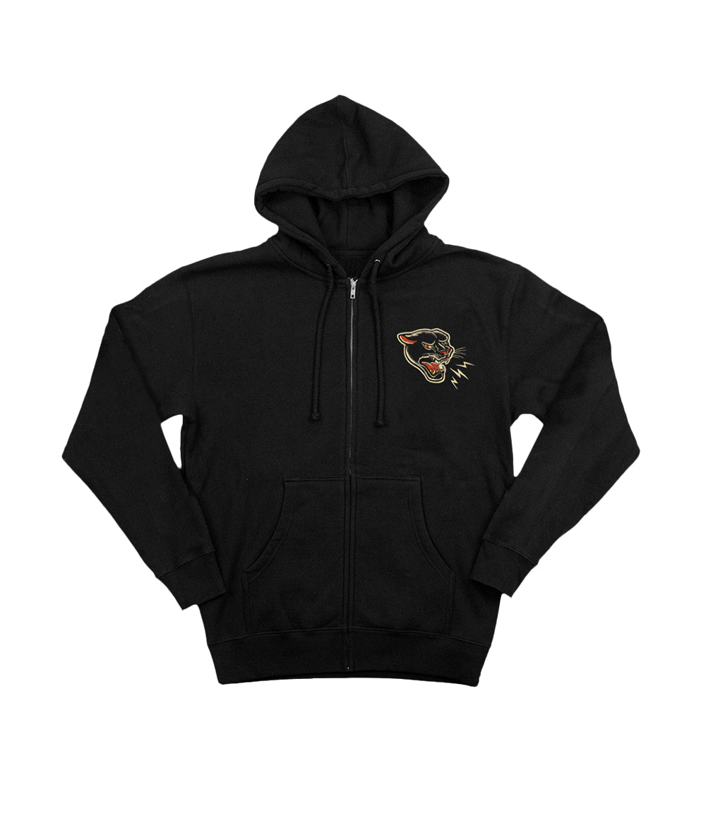 Taking Back Sunday Panther Zip Hooded Sweatshirt