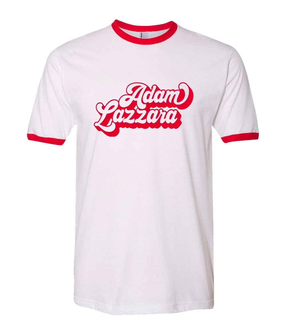 An Evening With Adam Lazzara Ringer Shirt