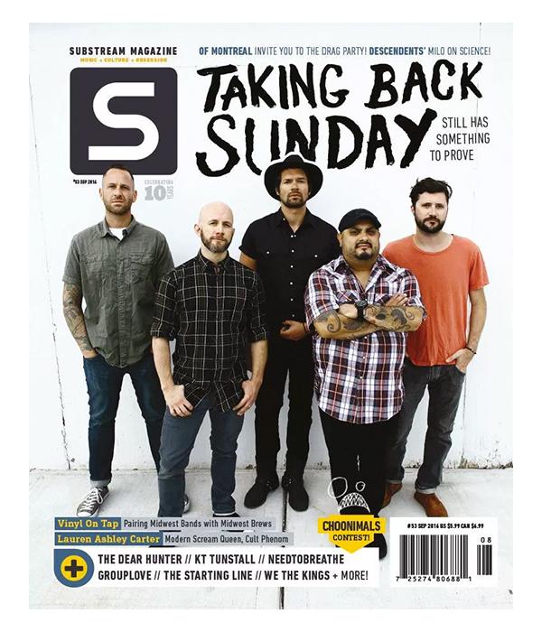 Taking Back Sunday Substream Magazine