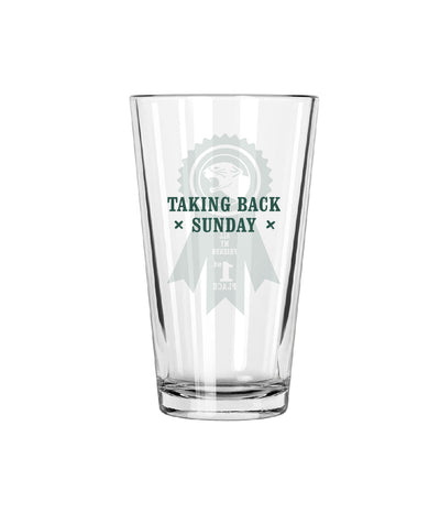 Taking Back Sunday Told All My Friends Pint Glass