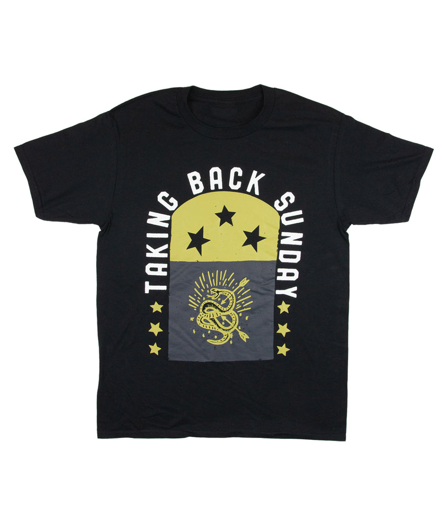 Taking Back Sunday Star Flag Shirt
