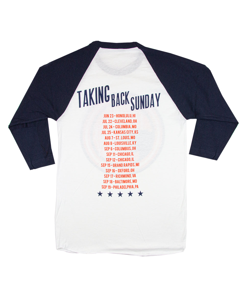 Taking Back Sunday Panther Tour Raglan Shirt