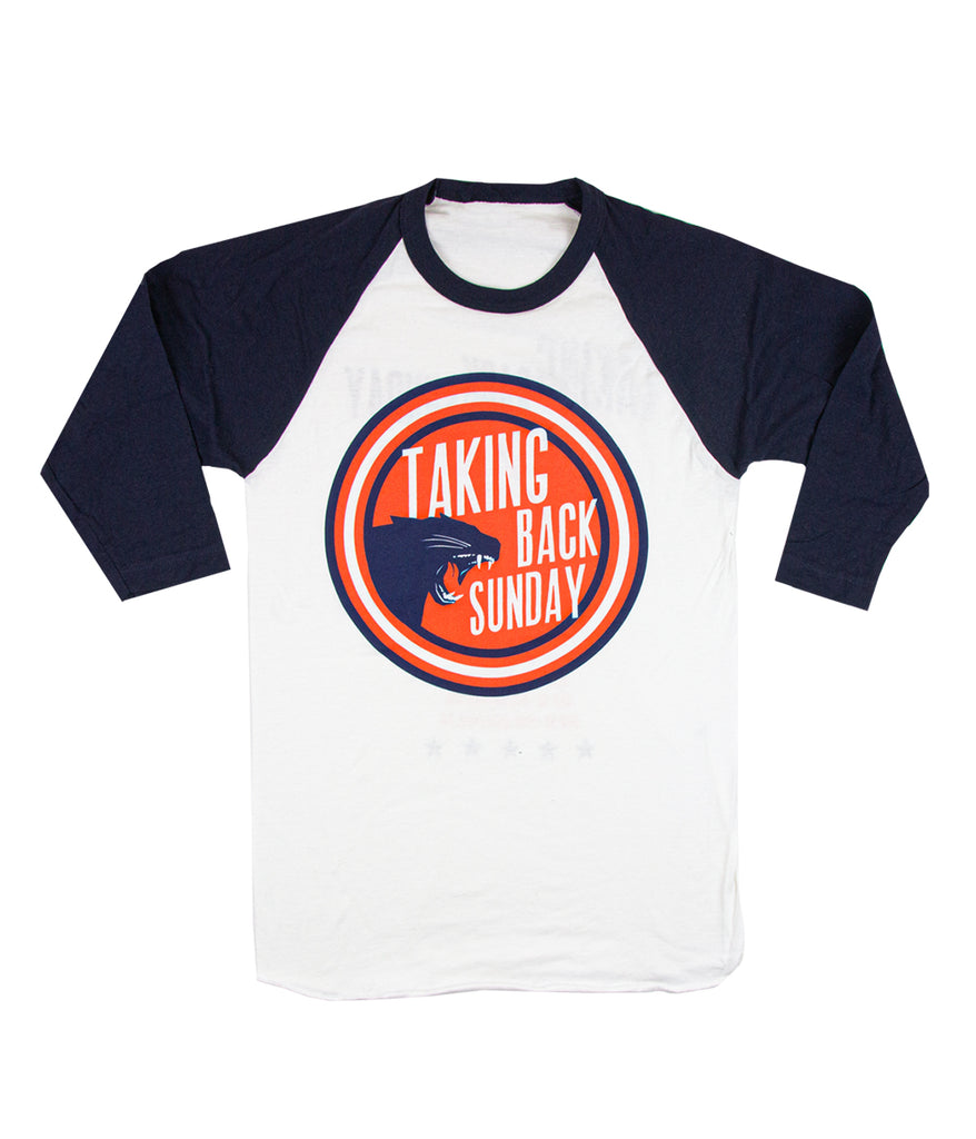 Taking Back Sunday Panther Tour Raglan Shirt