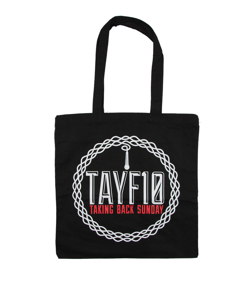 Taking Back Sunday TAYF10 Tote Bag