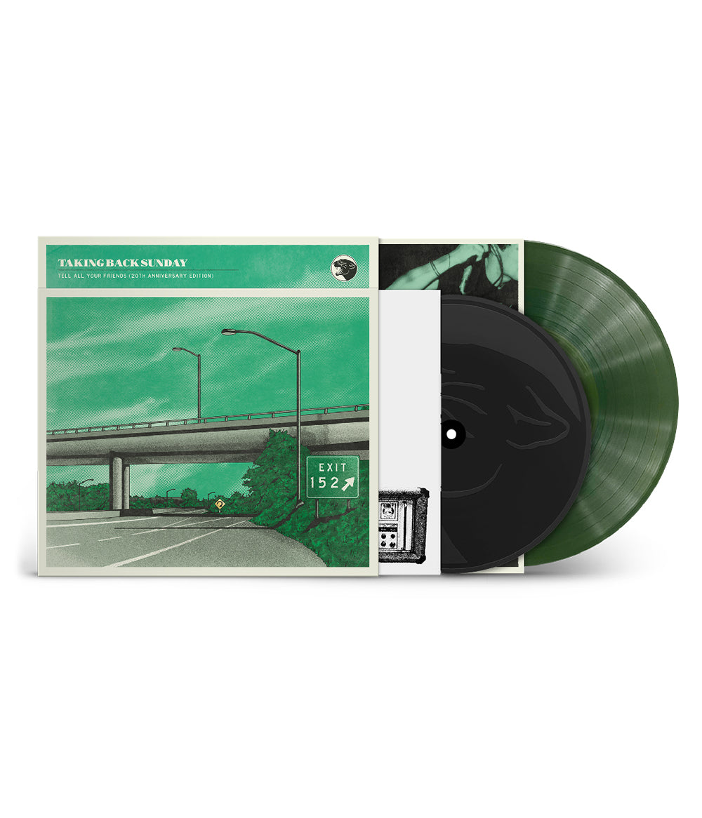 Taking Back Sunday Tell All Your Friends 20th Anniversary Edition Vinyl (Forest Green)