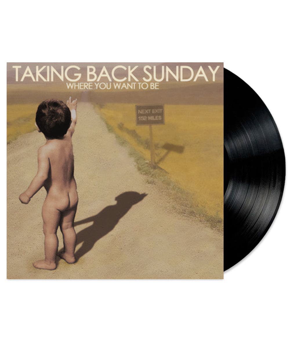 Taking Back Sunday Where You Want to Be Vinyl (Black)